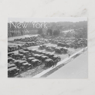 Carte Postale Autos Stationnées Au Champ Ebbets