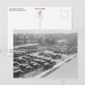 Carte Postale Autos Stationnées Au Champ Ebbets (Devant / Derrière)