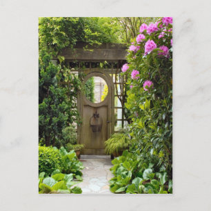 Carte Postale Autour de la Grande-Bretagne,    Garden Gate, jard