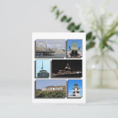 Carte Postale Autour de Los Angeles California (Debout devant)