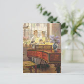 Carte Postale Autour du piano (Debout devant)