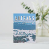 Carte Postale autrans Station de ski (Debout devant)