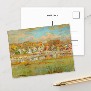 Carte Postale Autre côté de la rivière   Colin Campbell Cooper