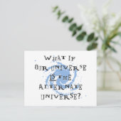 Carte Postale Autre univers (Debout devant)
