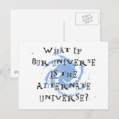 Carte Postale Autre univers (Devant / Derrière)