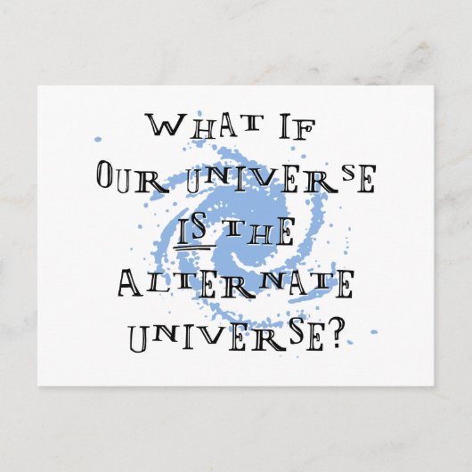 Carte Postale Autre univers (Devant)
