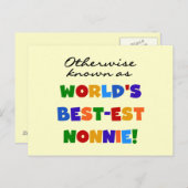 Carte Postale Autrement connu comme cadeaux de Meilleur-est (Devant / Derrière)