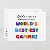 Carte Postale Autrement connu comme T-shirts de Meilleur-est (Devant / Derrière)