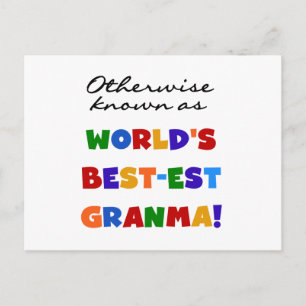 Carte Postale Autres cadeaux Granma les plus populaires