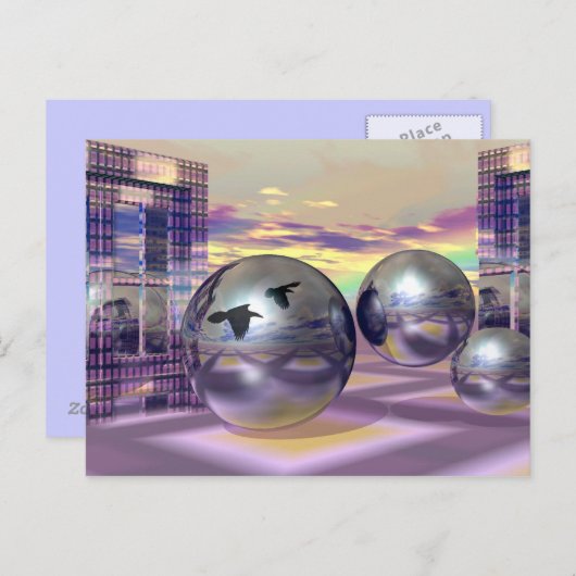 Carte Postale Autres mondes (Devant / Derrière)