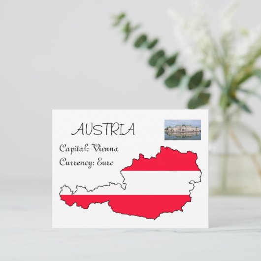 Carte Postale Autriche (Debout devant)