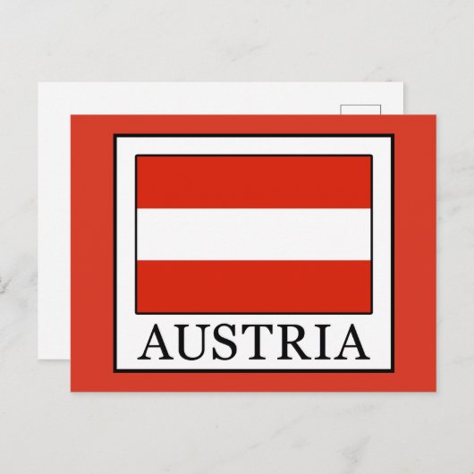 Carte Postale Autriche (Devant / Derrière)