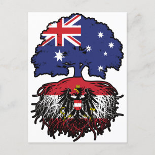 Carte Postale Autriche Autriche Australie Australie racine arbre