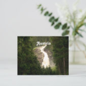 Carte Postale Autriche Cascade (Debout devant)
