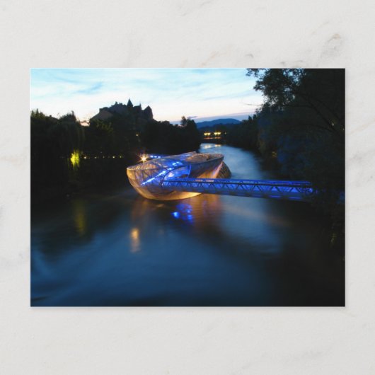 Carte Postale Autriche - Graz - Murinsel (Devant)