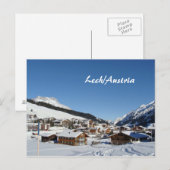 Carte Postale Autriche Lech am Arlberg Vorarlberg (Devant / Derrière)