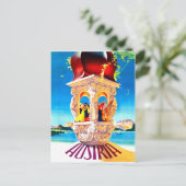 Carte Postale Autriche, valse du Danube, voyage vintage (Debout devant)