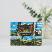 Carte Postale Autriche vintage, Multivue d'Innsbruck (Debout devant)