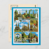 Carte Postale Autriche vintage, Vienne, Vienne, Multivue (Devant / Derrière)