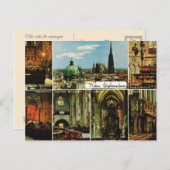 Carte Postale Autriche vintage, Wien, Vienne, StephansDom (Devant / Derrière)