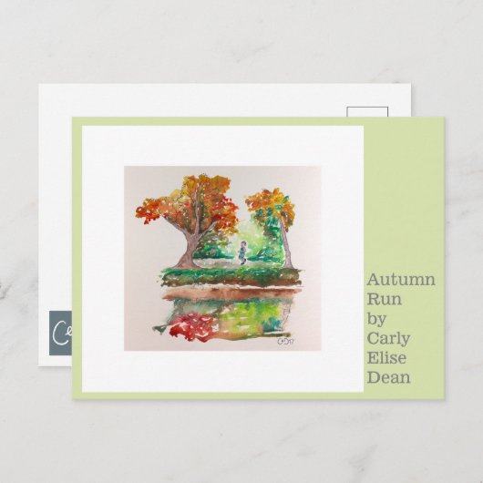 Carte Postale Autumn (Devant / Derrière)