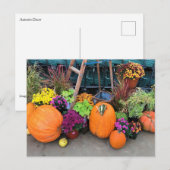 Carte Postale Autumn Decor (Devant / Derrière)