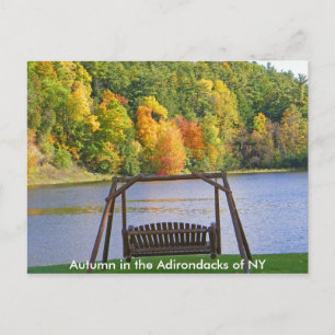 Carte Postale Autumn in the Adirondacks of NY Postcard