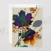 Carte Postale Autumn Leaves (Devant / Derrière)