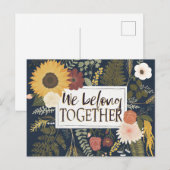 Carte Postale Autumn romance IV | We Belong Together (Devant / Derrière)