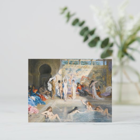 Carte Postale Aux Bains | A. L. Prévost (Debout devant)