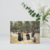 Carte Postale Aux Champs-Élysées | Louis Abel-Truchet becomes Le (Debout devant)