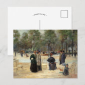 Carte Postale Aux Champs-Élysées | Louis Abel-Truchet becomes Le (Devant / Derrière)