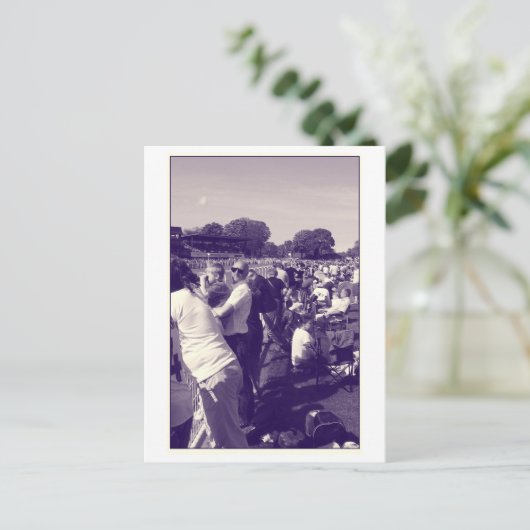 Carte Postale Aux courses (Debout devant)