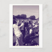 Carte Postale Aux courses (Devant)