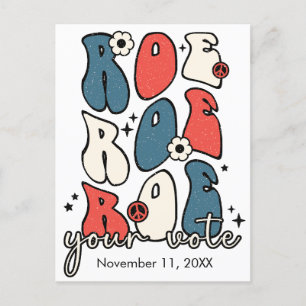 Carte postale aux électeurs Droits d'avortement Ca