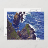 Carte Postale Aux falaises de Slieve League en Irlande 3 (Devant / Derrière)