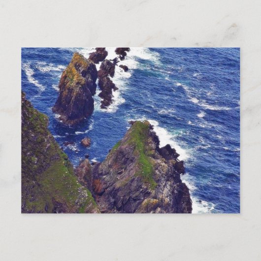 Carte Postale Aux falaises de Slieve League en Irlande 3 (Devant)