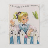 Carte Postale Aux mères les plus douces (Devant)