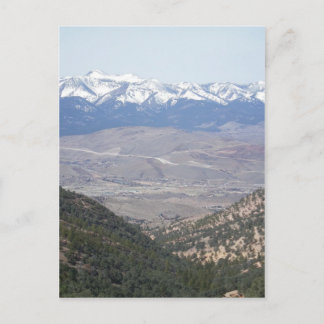CARTE POSTALE AUX MONTAGNES
