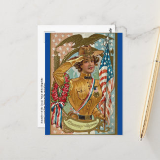 Carte Postale Auxiliaire féminin à SUVCW