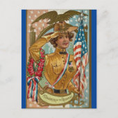 Carte Postale Auxiliaire féminin à SUVCW (Devant)