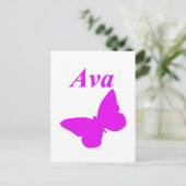 Carte Postale Ava (Debout devant)