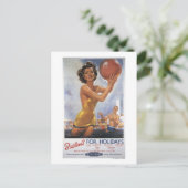 Carte Postale Ava Gardner ressemble aux Camps de Butlin (Debout devant)