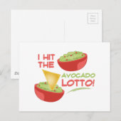 Carte Postale Avacado Lotto (Devant / Derrière)