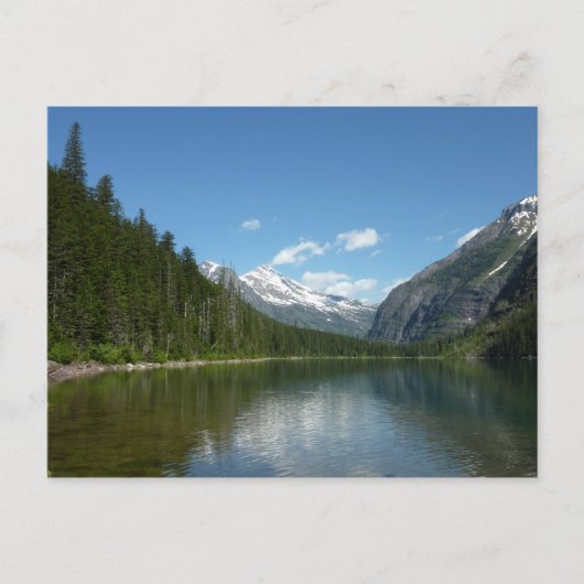 Carte Postale Avalanche Lake I dans le parc national de Glacier (Devant)