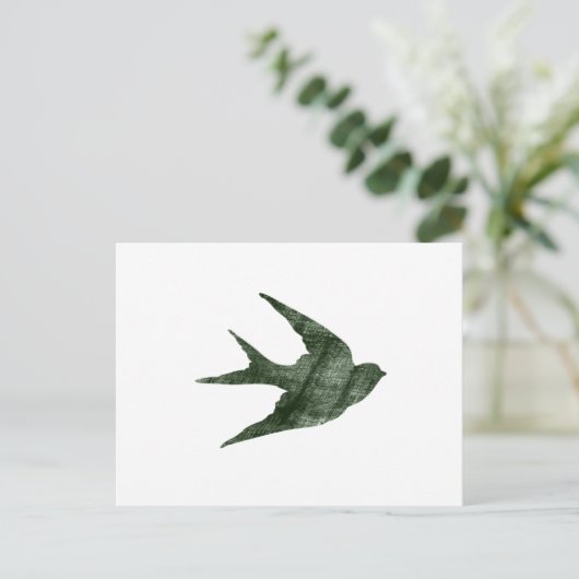 Carte Postale Avaler (Style Letterpress) (Debout devant)