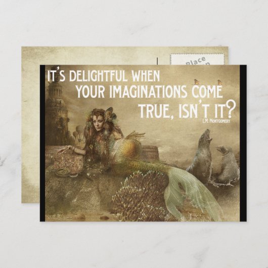 Carte postale Avalon avec devis (Devant / Derrière)