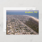 Carte Postale Avalon, NJ (Devant / Derrière)