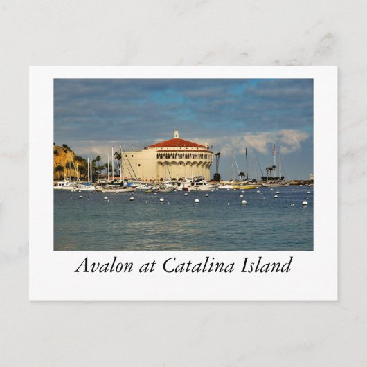Carte Postale Avalon sur l'île de Catalina (Devant)