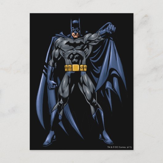 Carte Postale Avant Batman en couleur (Devant)